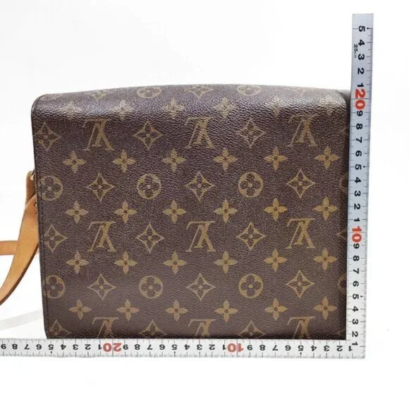 Authentic Louis Vuitton Cartouchiere GM Monogram Crossbody Bag LC0-031826 - Picture 2 of 9